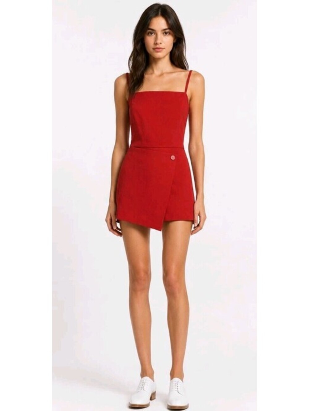 Opening Ceremony Caspian Wrap Brick Cotton Jumper Size 2 $495 NWT #C3